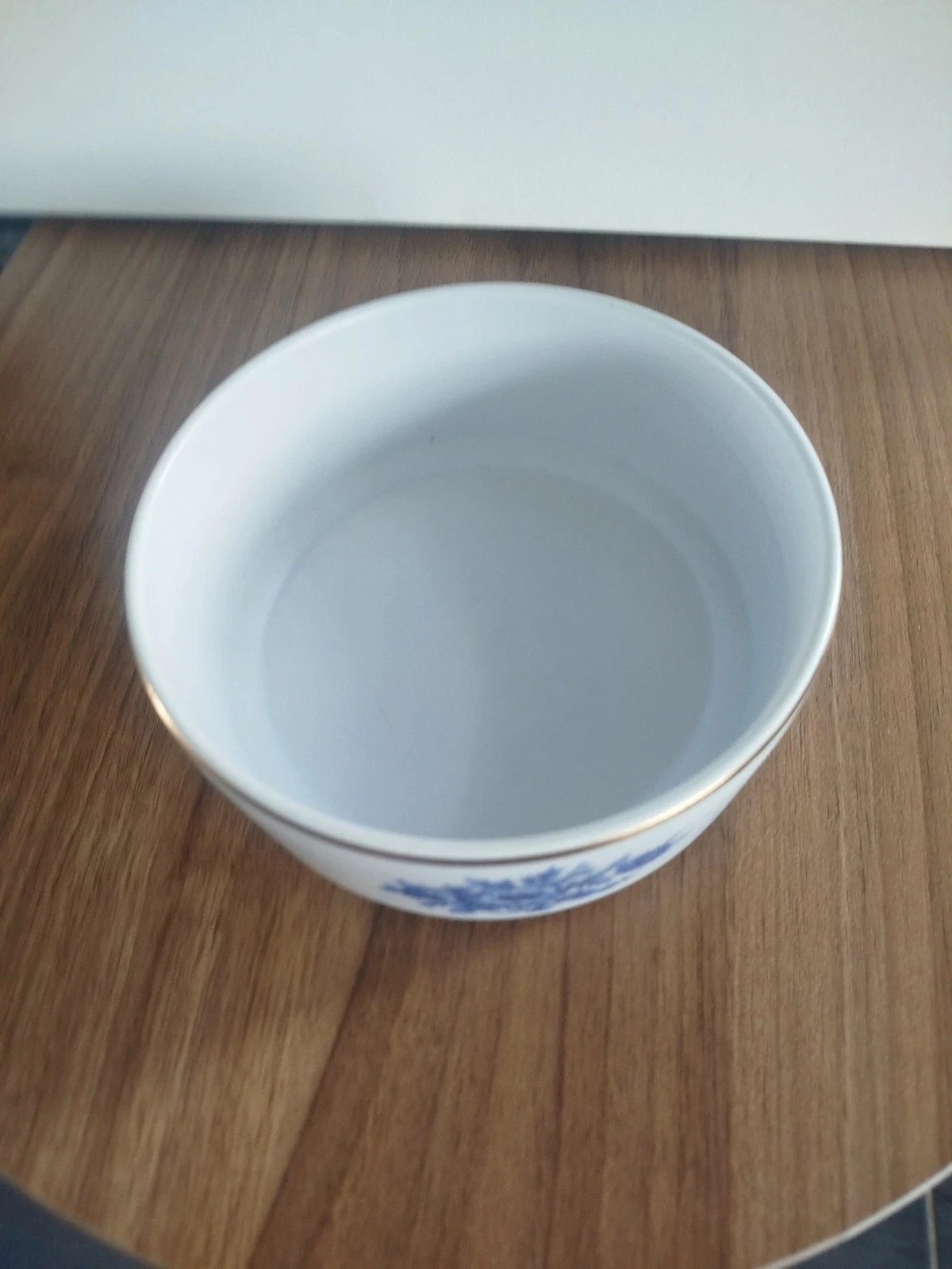 Floral decoration plate Blue Rose – photo 3